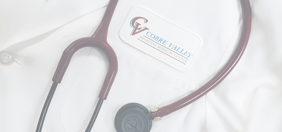 Cobre Valley Regional Medical Center doctors coat